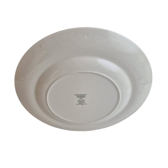 Wedgwood Napoleon Ivy Dinner Plate 10.5 in Queens Ware England Green Vine - Picture 4 of 10